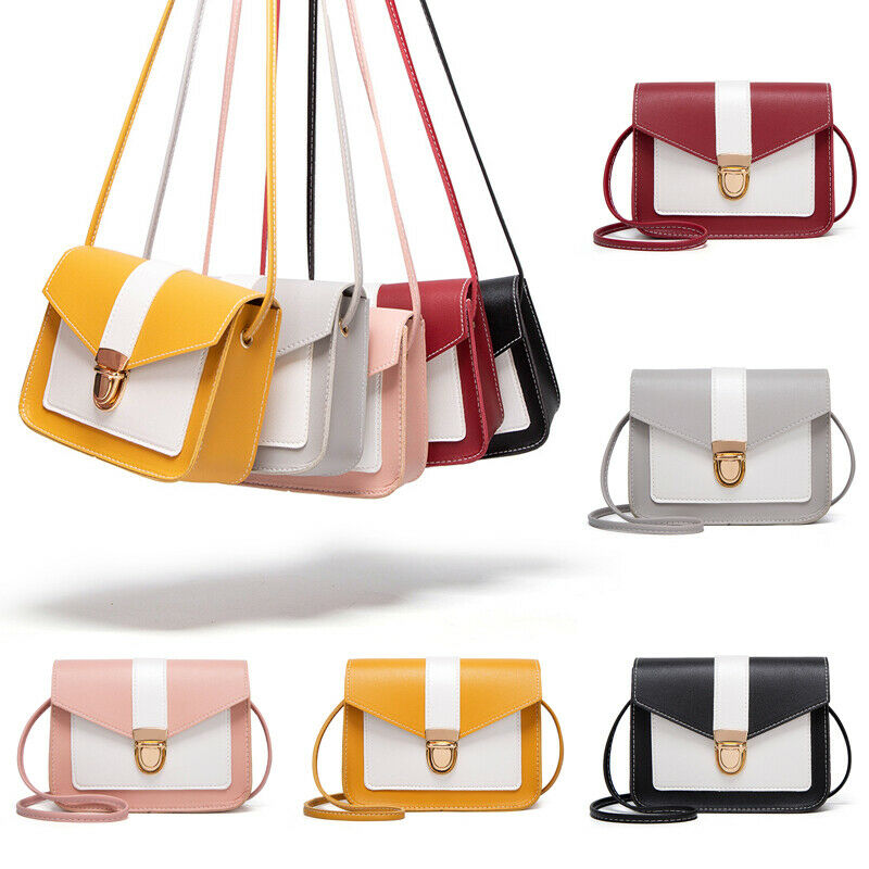 Dames handtas crossbody messenger bag pu leer dames schoudertassen afneembare handtassen