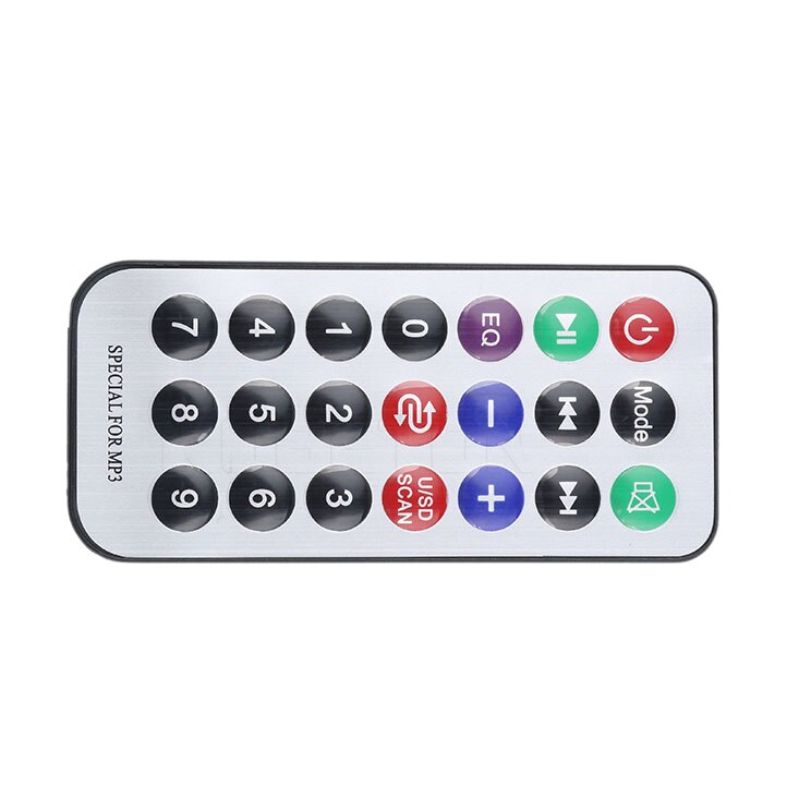 Auto Usb Mp3 Speler Geïntegreerde Bluetooth Handsfree Mp3 Decoder Board Module Afstandsbediening Usb Fm Aux Radio Voor auto