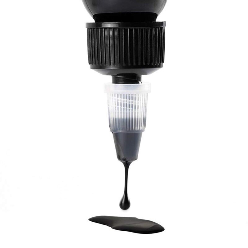 10PCS/lot Plastic Container 30ML 60ML 100ML 120ML Airbrush Ink Bottles Crystal Clear Spare Paint Ink Bottle