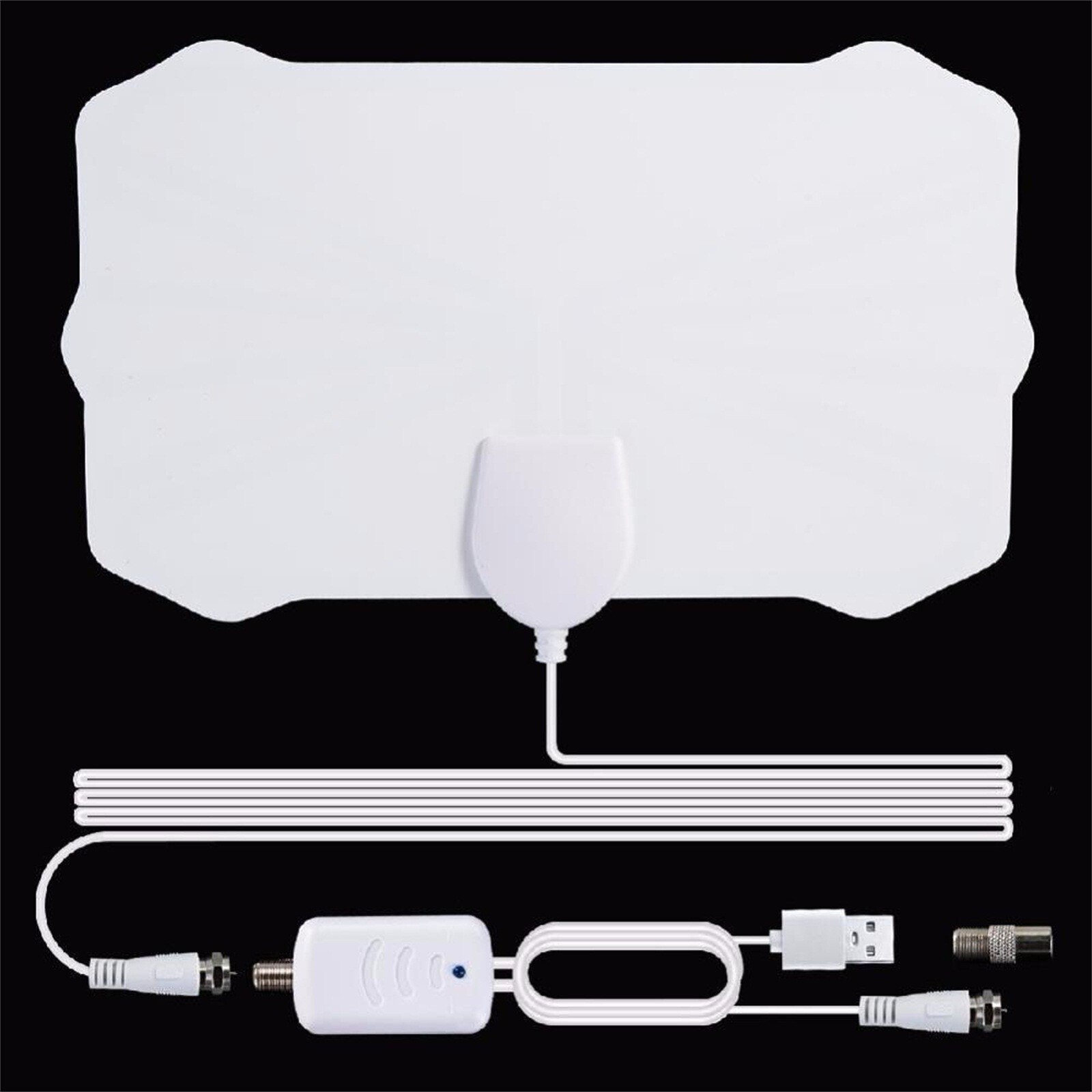 NewSky wire 200 Mile Range Antenna TV Digital HD Skylink 4K Antena Digital Indoor HDTV 1080P HD TV With Amplifier Signal Booster