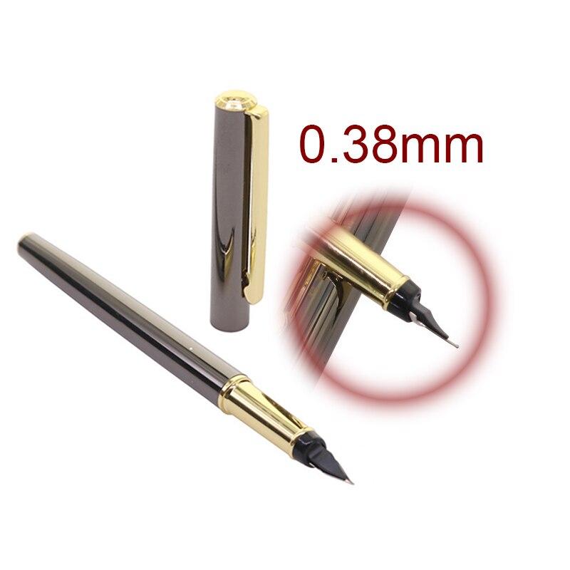 Stylo de calligraphie, modèle asiatique, style saint glyphe,: Single nib 0.38mm