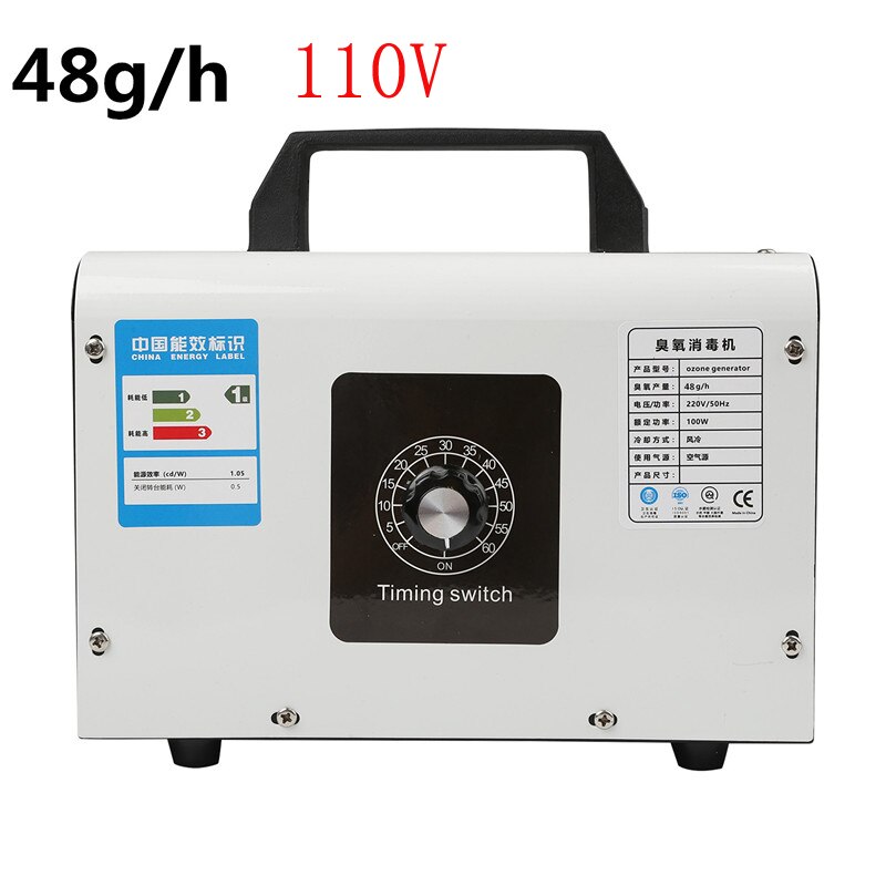 Ozon Generator Haushalt 220/110V 48/32 gr/std Luftreiniger Ozonizador Maschine O3 Ozono Generator Deodorant Desinfektion ausrüstung: 48g 110V / EU