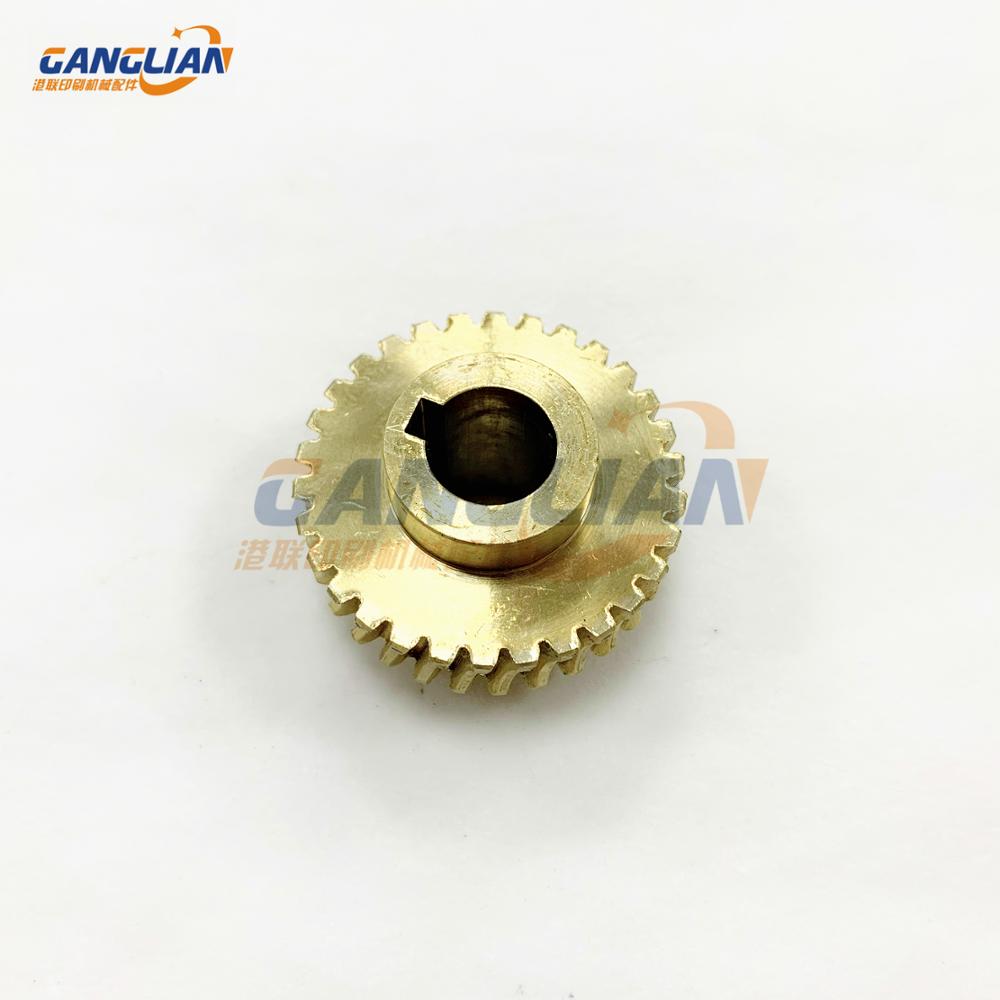 1 Piece Roland Brass Gear 30 Teeth Printing Machine