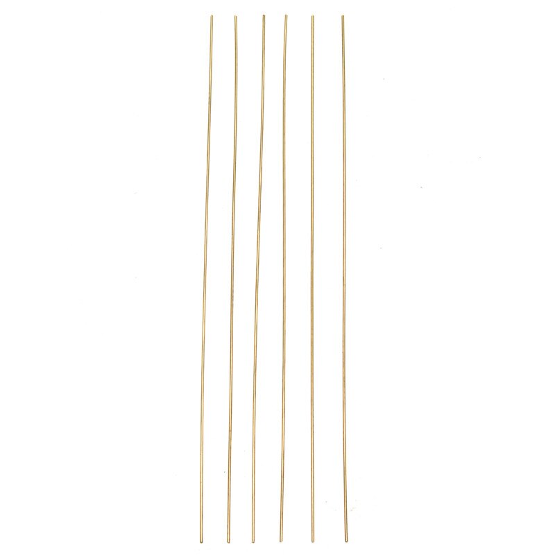 6 stk/sæt messing  hs221 svejsestænger 1.6mm x 333mm platin smykker svejseværktøj messing lodde stænger