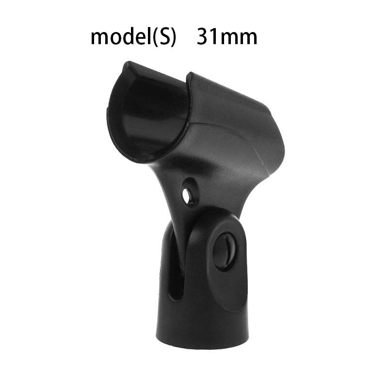 Universal Microphone Clip For Shure Mic Holder Handheld Microphone Wireless/Wire: Black