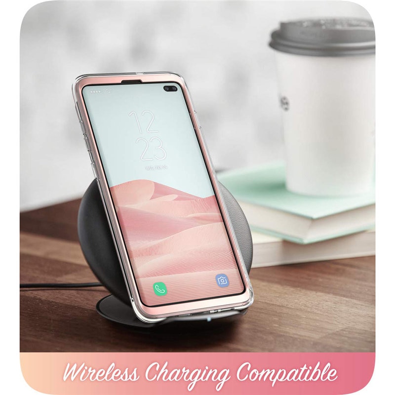 Pour Samsung Galaxy S10 Plus étui 6.4 pouces i-blason Cosmo coque en marbre à paillettes sans protecteur d'écran intégré