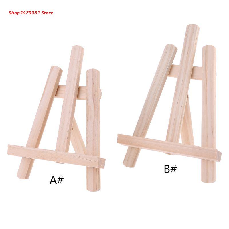 Wood Table Easel Tablets Stand Easel Painting Craft Wood Stand For Decoration