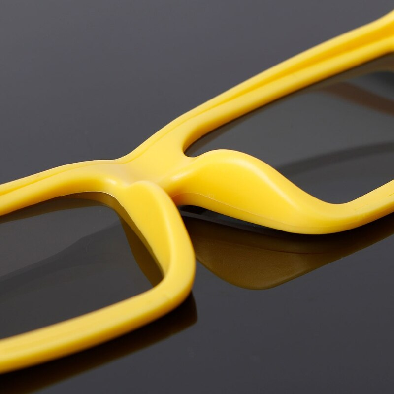 Gafas 3D talla para niños gafas circulares polarizadas pasivas 3D para Real D 3D TV cine película