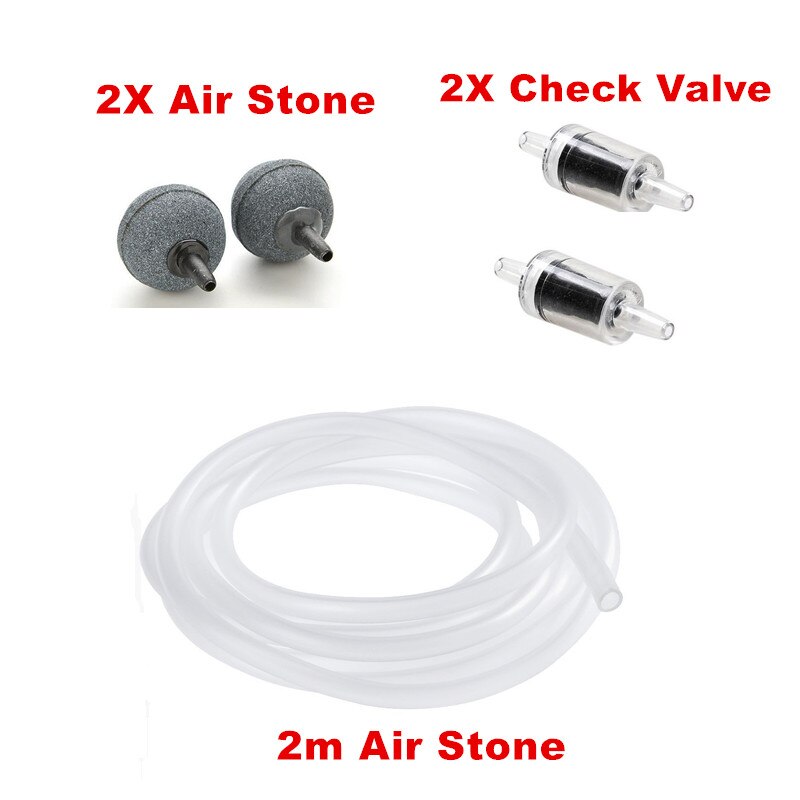 Stille 220v 3w 5w aquarium luchtpomp aquarium mini luchtcompressor enkele dubbele uitlaat zuurstofpomp aquarium accessoires voor vissen