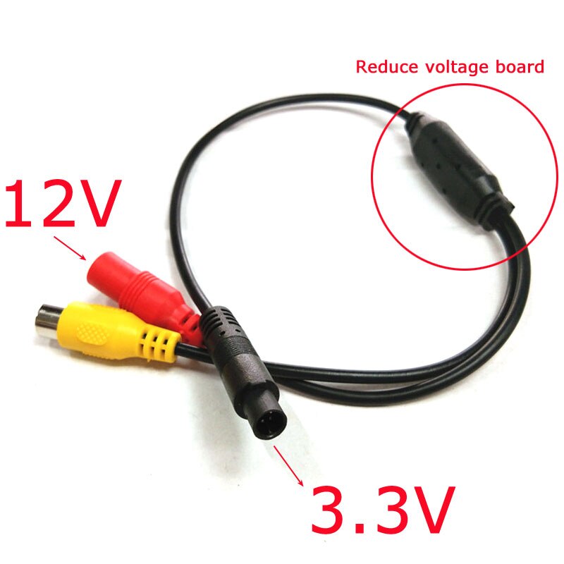 Anshilong Auto Video Dc Kabel RCA-4PIN Voor Parkeerplaats Achteruitkijk Achteruitrijcamera Connect Car Monitor Dvd Trigger Kabel