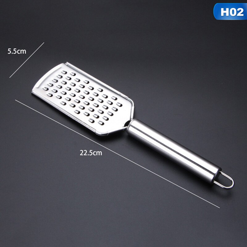 1 Piece Lemon Cheese Grater Multi-purpose Stainless Steel Vegetable Fruit Tool For Kitchen Home Tool: H02