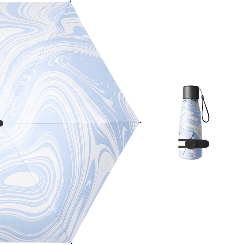 Retro Parasol Women Umbrella Mini Kids Folding Portable Sun Umbrella Cute Capsule Fabric Adult Guarda Chuva Rain Gear BY50YS