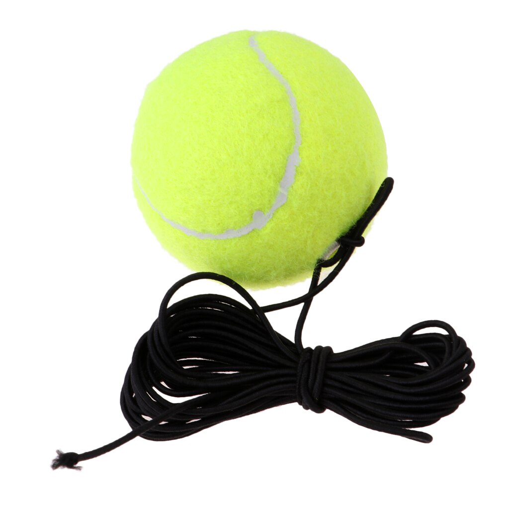 Elastische Tennis Ball auf Schnur Tennis Praxis Selbst-Studie Ausbildung Aids Trainer