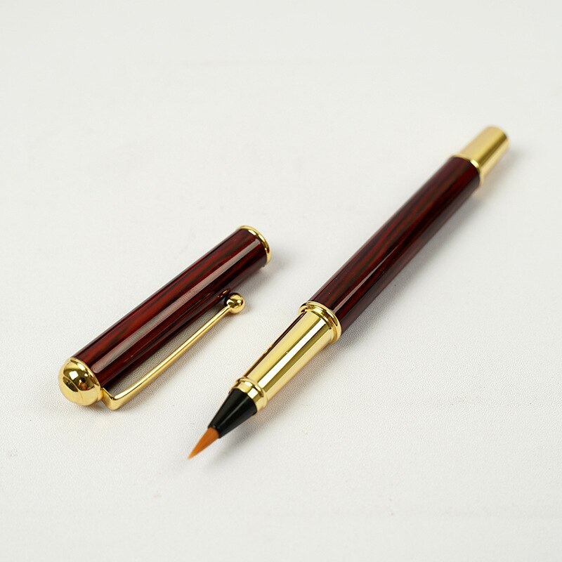 Draagbare Langhao Vulpen Soort Borstel Kalligrafie Kopiëren Kan Toevoegen Inkt En Mooie Zachte Pen