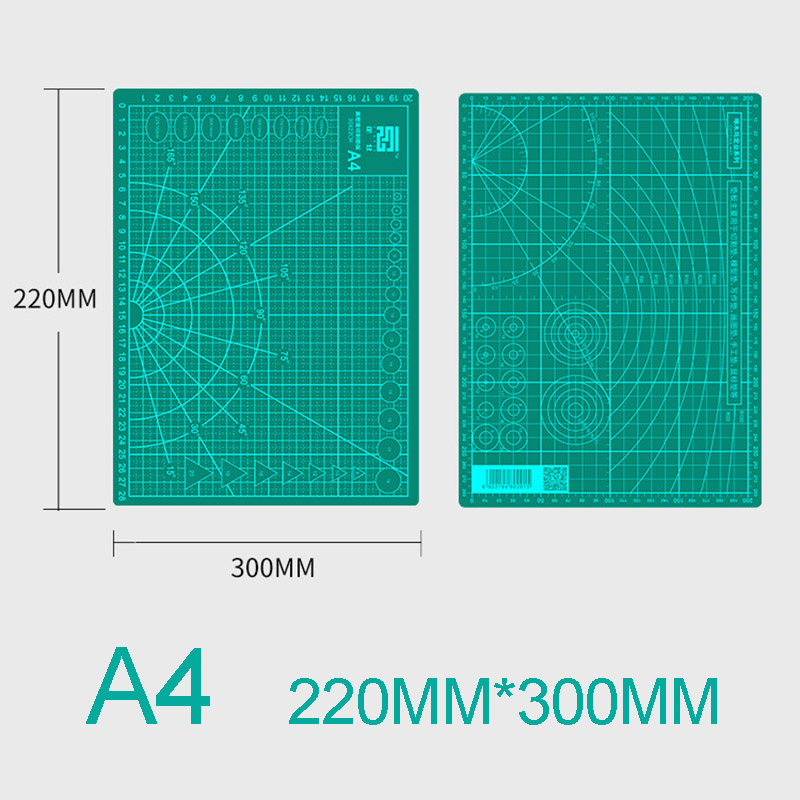 Multifunction A3 Self Healing Pu Leather Cutting Mat Board DIY Sculpture Tool Hand Writing Cutter Knife Pad A3 Patchwork Tools: A4