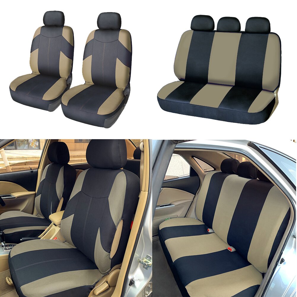 Universal Auto Sitzbezüge Vollen Satz Vorne Mesh Tuch für Lkw Limousine Innen 9 stücke Dekoration Zubehör Automobil Protektoren