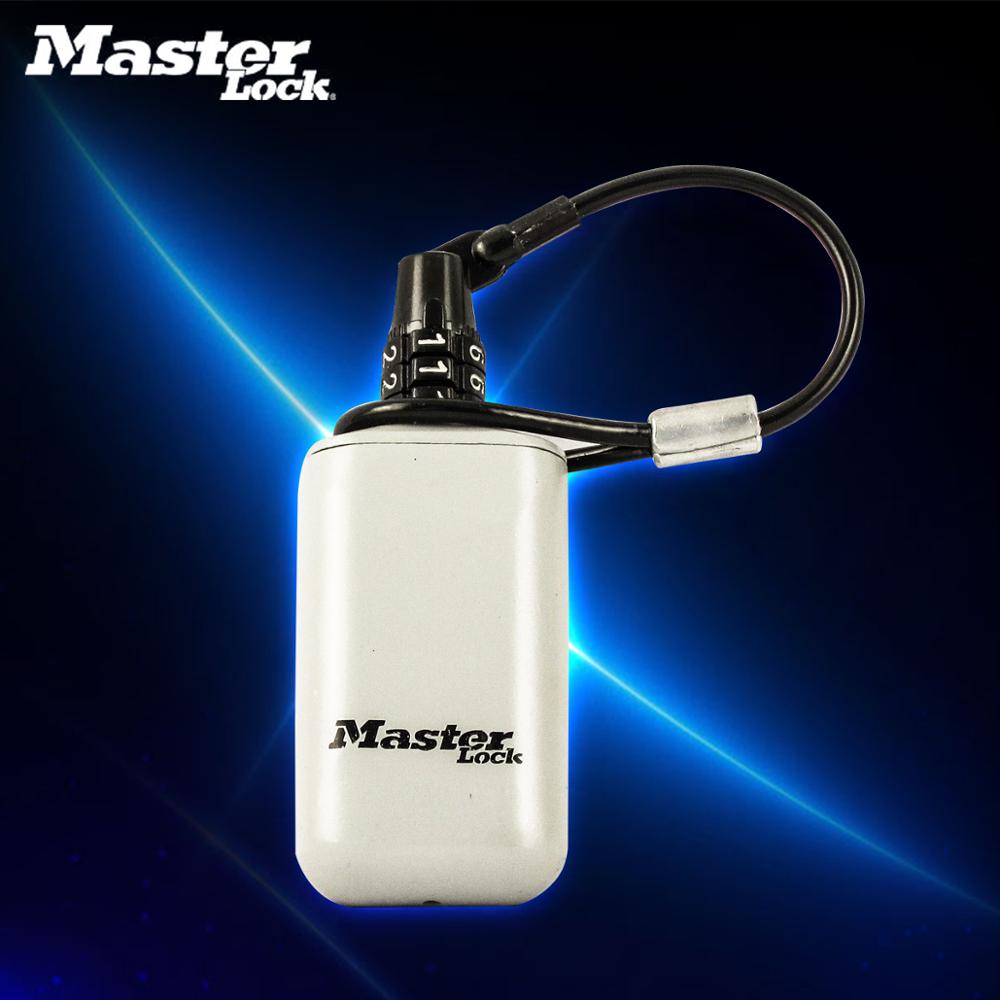 Master Lock Key Safe Box Outdoor Wall-mounted Keys Storage Box Night Glowing 4 Password Lock Security Organizer Boxes 5425D