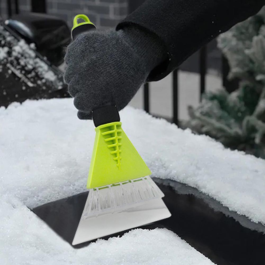 Grattoir à glace pour pare-brise, brosse de dégivrage, pour l'entretien de la voiture, outil de vitre, hiver, D3P2