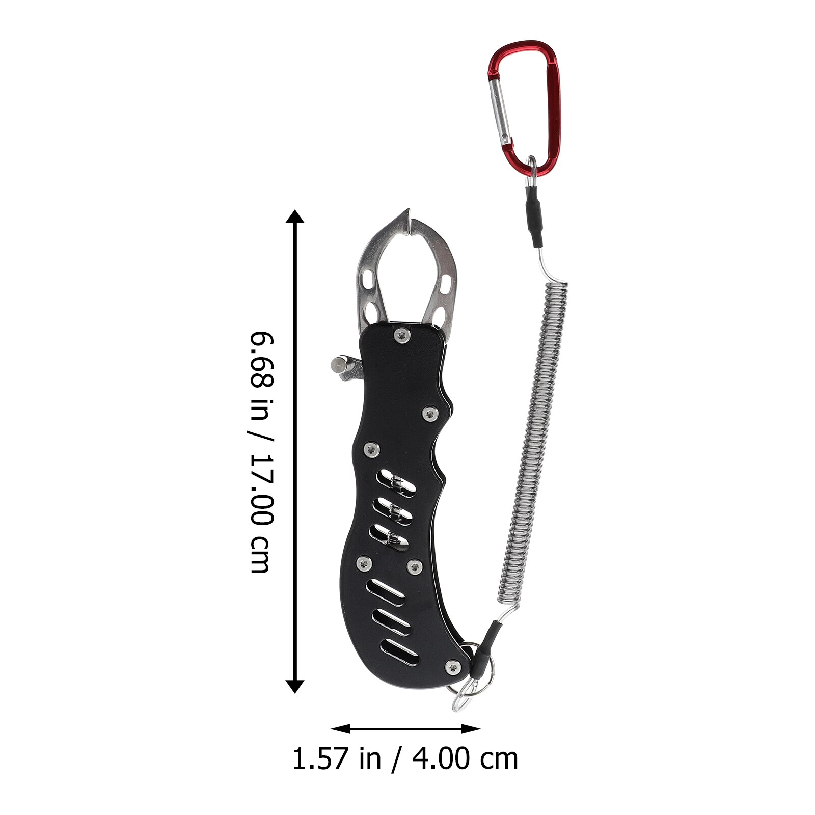 1 Set Antislip Handvat Vis Klem Nuttig Vissen Tang Outdoor Vissen Tool