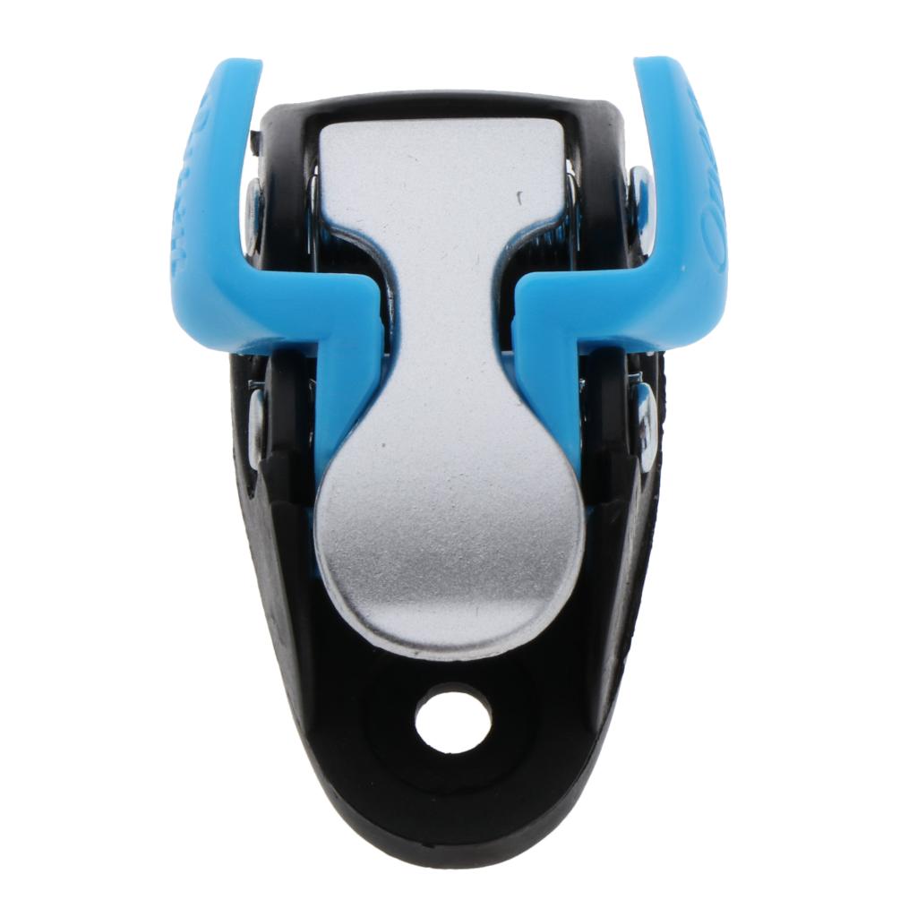 1Pc Plastic Skate Gesp Inline Schaatsen Gesp Roller Skate Boot Sluiting Skate Schoenen Gesp: Blue White