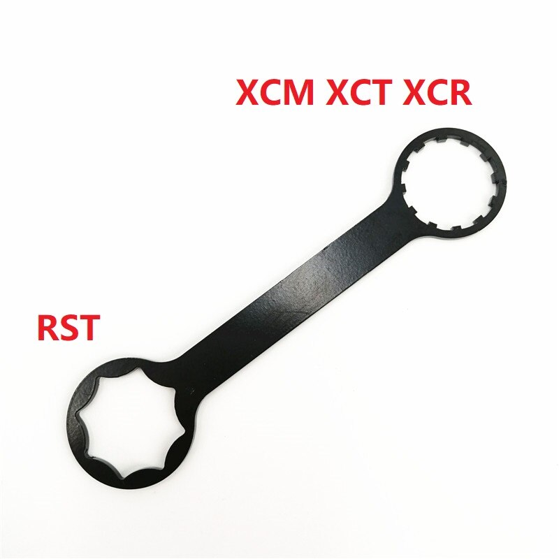 Xcr Xcm Xct Rst Demper Preload Verwijderen Installeren Moersleutel Fiets Vork Demping Instelknop Dual-Gebruik Sleutel Vork Reparatie tool