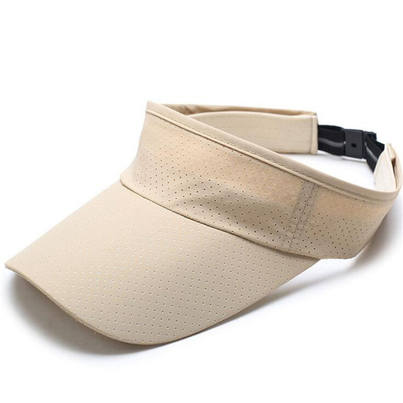 Summer Sun Hat Men Women Breathble Quick-Drying Hat Outdoor Travel Shade Visors Hat Fishing Beach UV Protection Wide Brim Cap: Beige