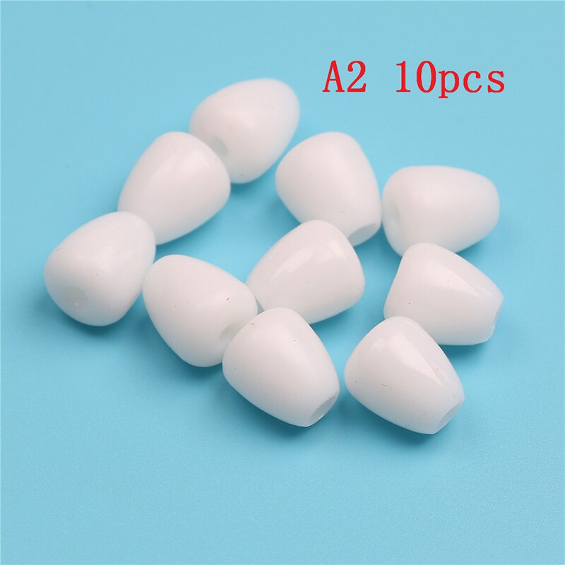 10 Stks/partij Zachte Siliconen In-Ear Oortelefoon Covers Cap Vervanging Oordopjes Bud Tips Oordopjes Oordopje Ear Pads Kussen: A2