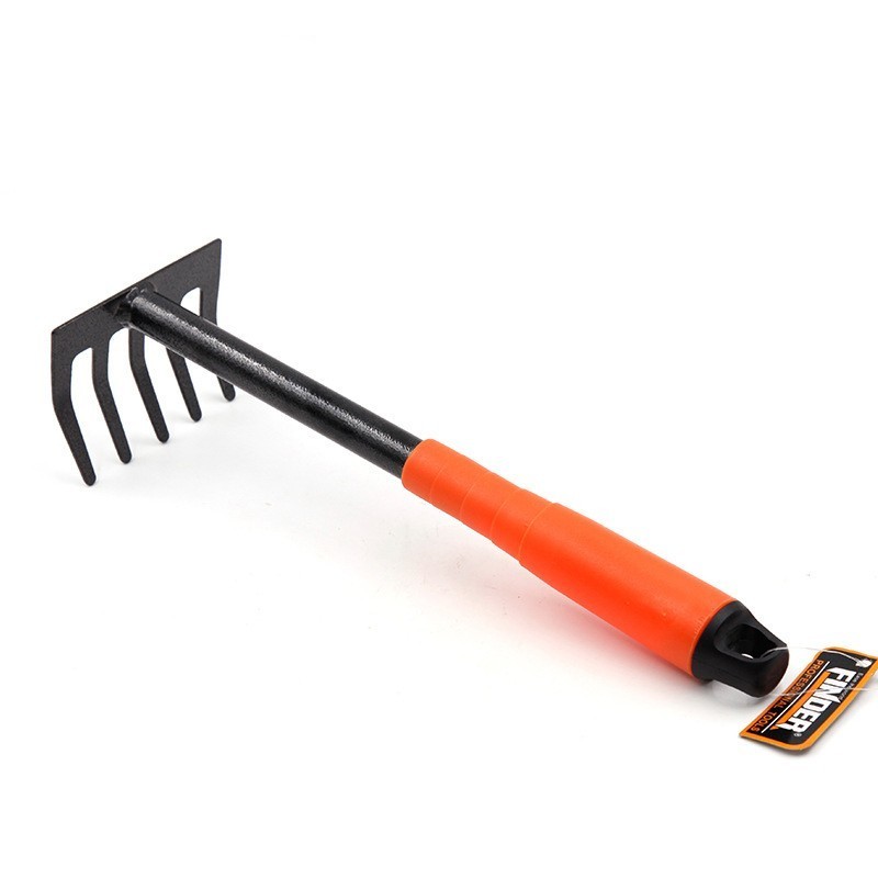 Finder 5 Pcs Tuin Bloem Mini Gereedschap Set Hardware Tuinieren Tool Archeologie Kinderen Schop Schoffel Schoffels Scoop Tanden Klauw Spade: Five teeth
