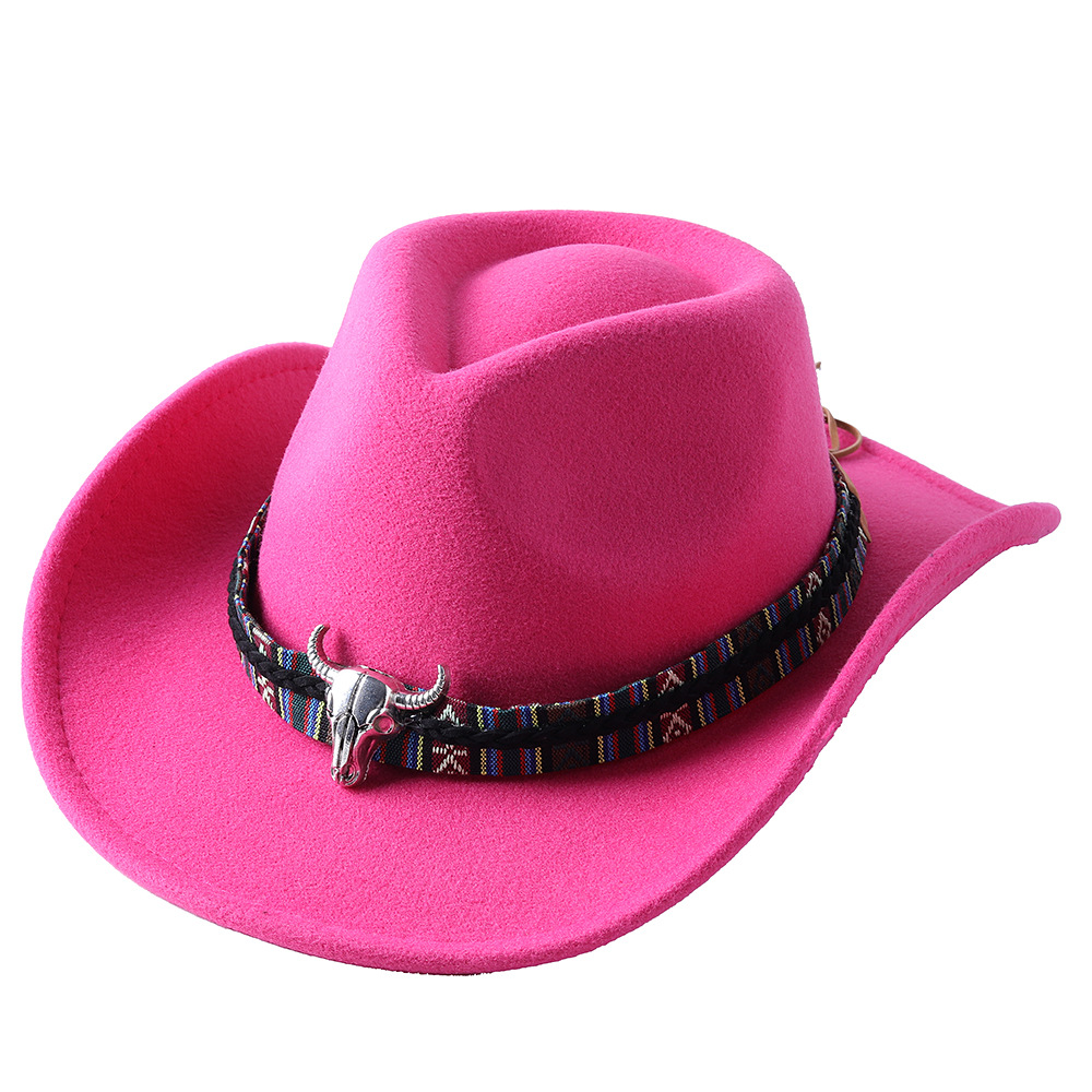 Sombreros de vaquero para hombre, accesorios con cuernos de jazz, sombreros de jazz para hombre y mujer, sombreros de fedora rizados de jazz, sombreros de caballero, grandes, étnicos, Panamá: 4