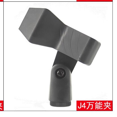 2 Stuks Plastic Flexibele Klem Houder Microfoon Mic Stand Accessoire: J4