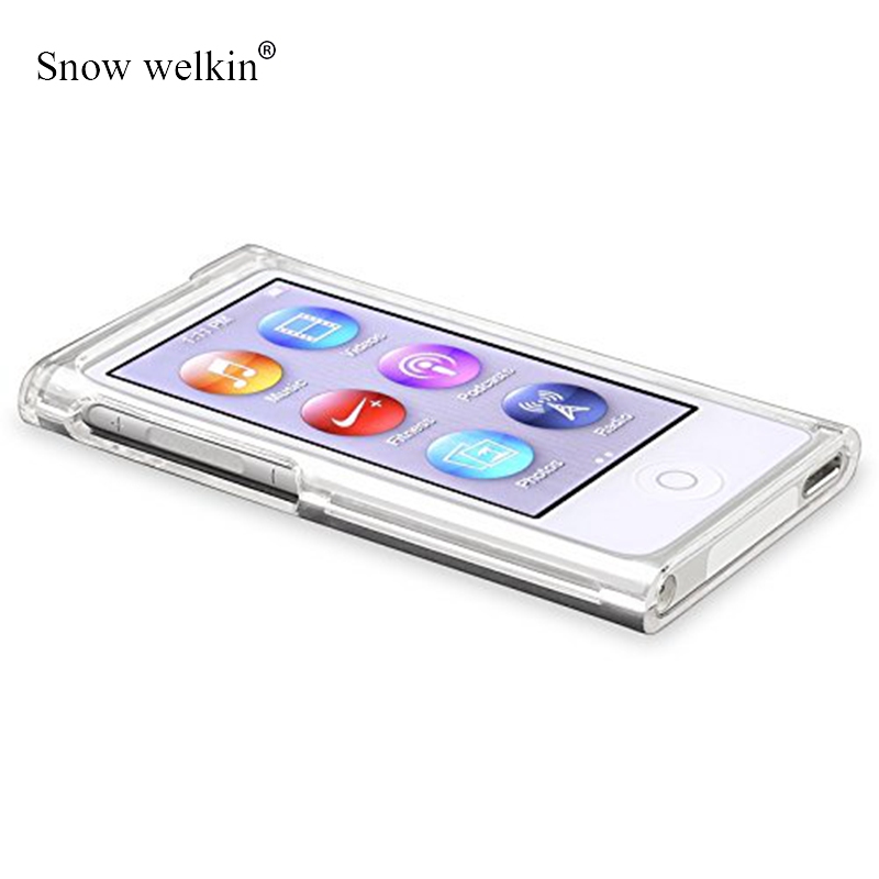 Coque transparente en plastique rigide pour Apple iPod Nano 7G,