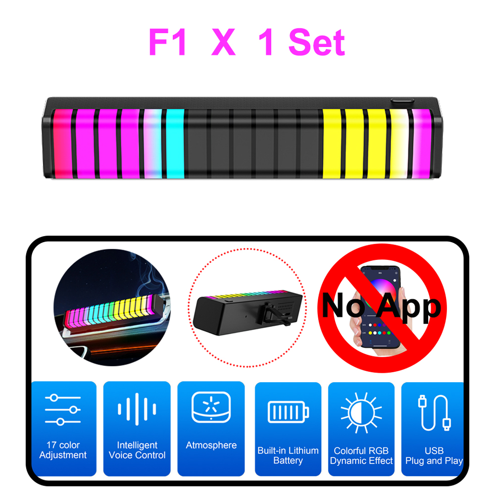 Luz inteligente de ritmo musical para coche, luz LED RGB para ventilación de coche, opción de 256 colores, Control por aplicación de sonido, ambientador, lámpara ambiental: Color blanco cálido / 5.400 K