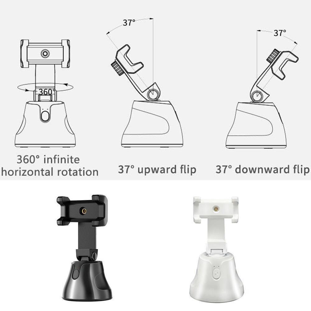 Intelligente Tracking Gimbal 360 Rotatie Face Tracking Volgen Gimbal Robots Cameraman Ai Tracking Object Smart Persoonlijke P1D7