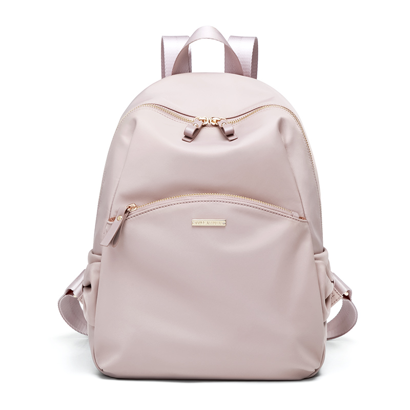 Golf Damen-Rucksack, modische Rucksäcke, leicht, , Schleife, Rucksack, Tasche, rosa, niedlich, kleiner Rucksack, Geldbörse für Damen, Anti-Diebstahl: Rosa