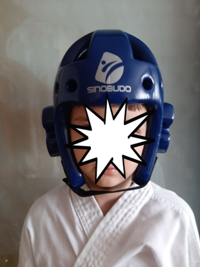 Sinobudo Taekwondo Hoofd Protector Karate Apparatuur Helm Mma Muay Thai Boksen Hoofdbeschermer