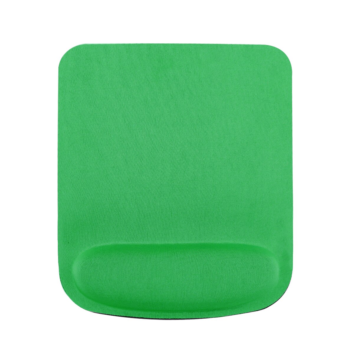 EVA Mouse Pad With Wrist Soild Color Mat For Computer Gamer Laptop Table Nonslip Gaming Accessories Wristband Soft Pink Mousepad: Green