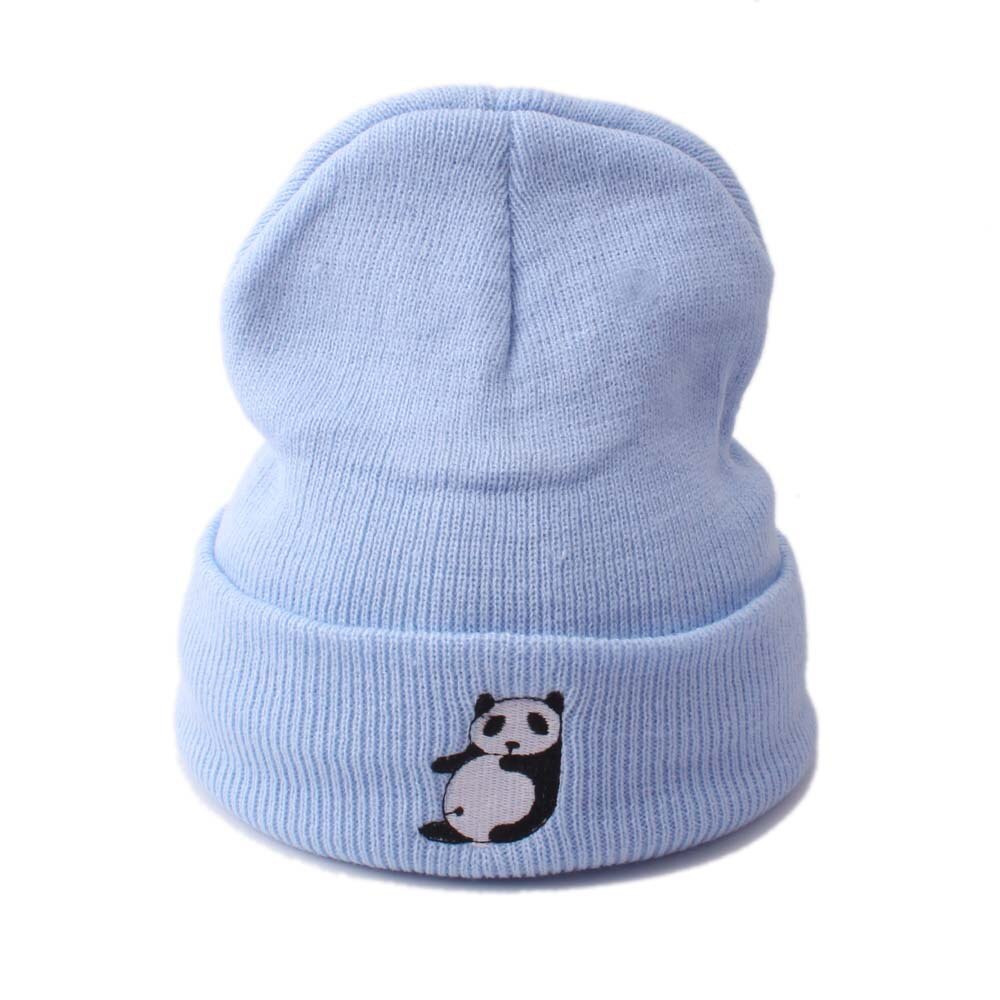 Baby dreng pige hue hue 6 måneder  to 5 år gammel vinter nyfødt pige hatte til småbørn gorro invierno gorro lana pasamontañas: Himmelblå
