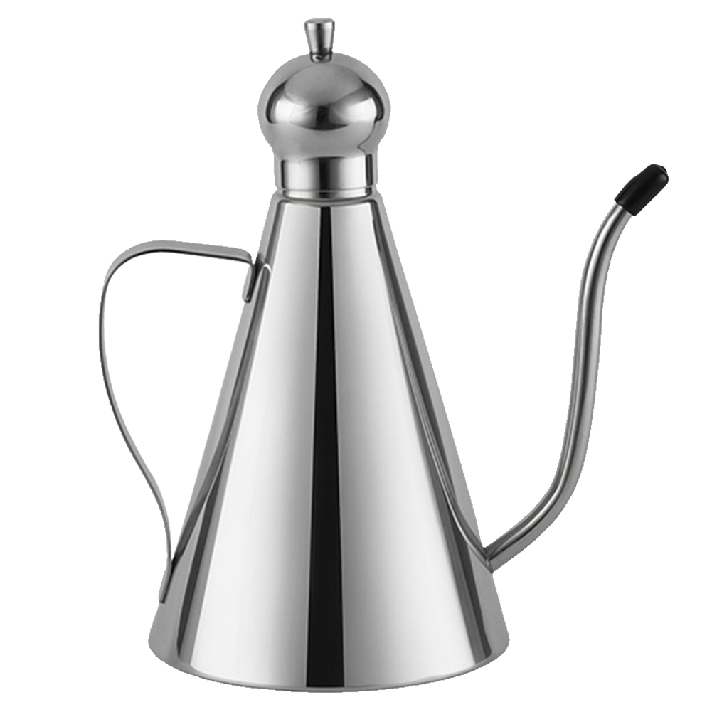 Stainless Steel Oil Bottle Kitchen Storage Container Multi Use Vinegar Dispenser Gravy Bolt Kitchen Accessories: 1000ml