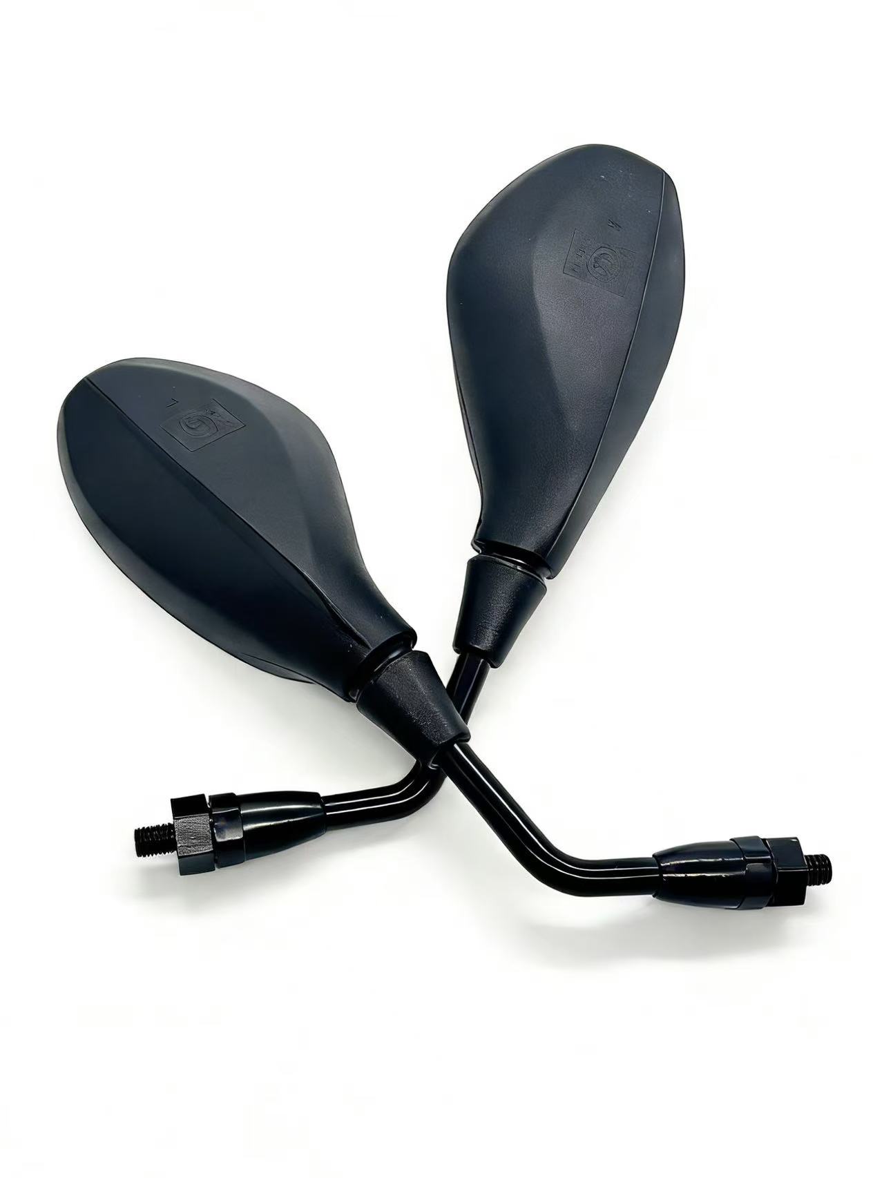 Motoraccessoires, achteruitkijkspiegels, universele stuurspiegel, zijspiegel voor motorfiets, scooter, atv, crossmotor, cruiser, groothoekspiegel