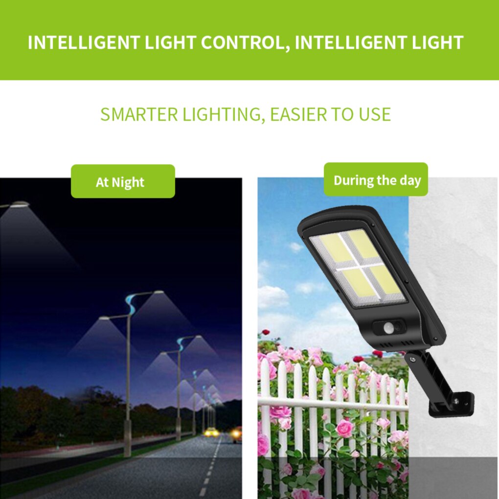 Waterproof IP65 Outdoor Solar Power PIR Motion Sensor Garden Wall Light Hiagh Durable Outdoor Home Light