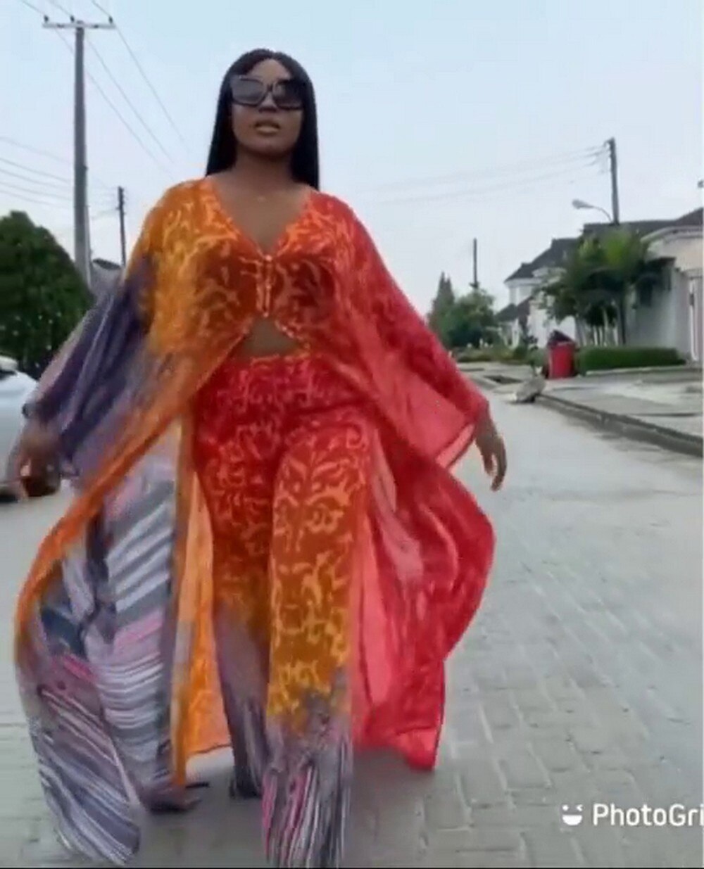 Conjuntos de dos piezas con estampado africano para mujer, Top y pantalón, ropa africana, de verano,