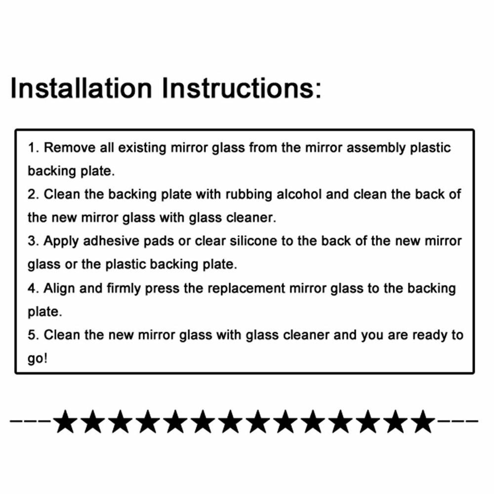 For Dodge Ram Rear View mirror Glass Dodge Ram 1500 2500 3500 700 Upper Towing Side Mirror Glass Driver Left Side
