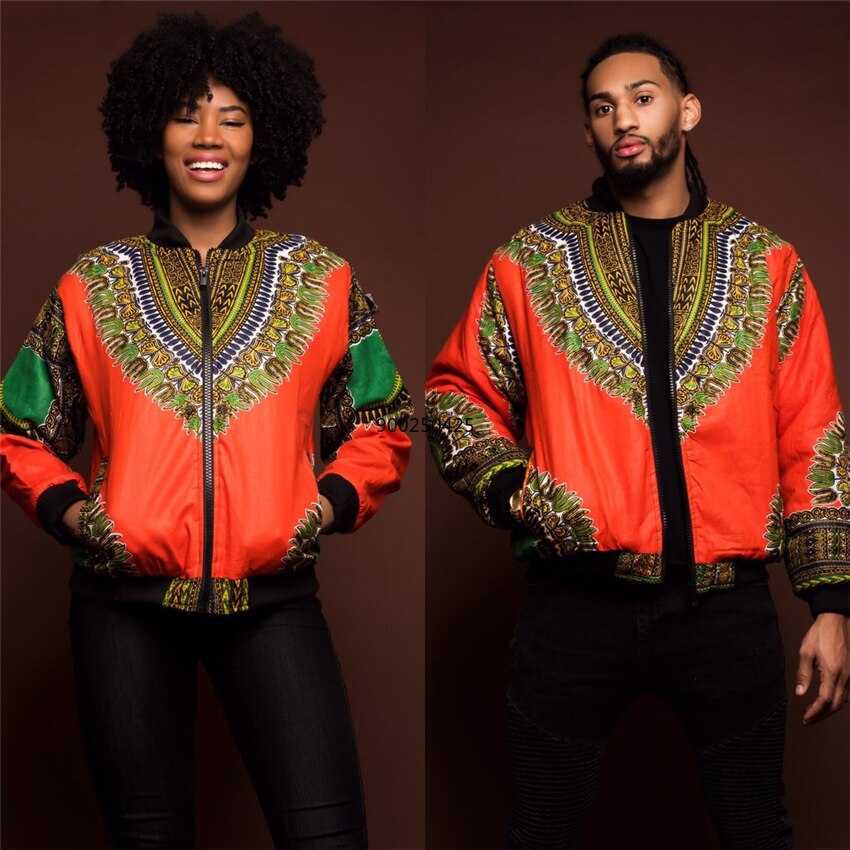 Afrikanske mænd jakke print rich bazin langærmet afrika traditionel dashiki retro frakke til herretøj s-xl