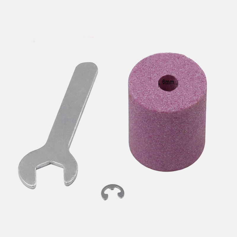 1set corindón de rueda afilador de brocas para taladro de taladro portátil poco alimentado piezas de herramientas de 2-12,5mm poco afilador: 3