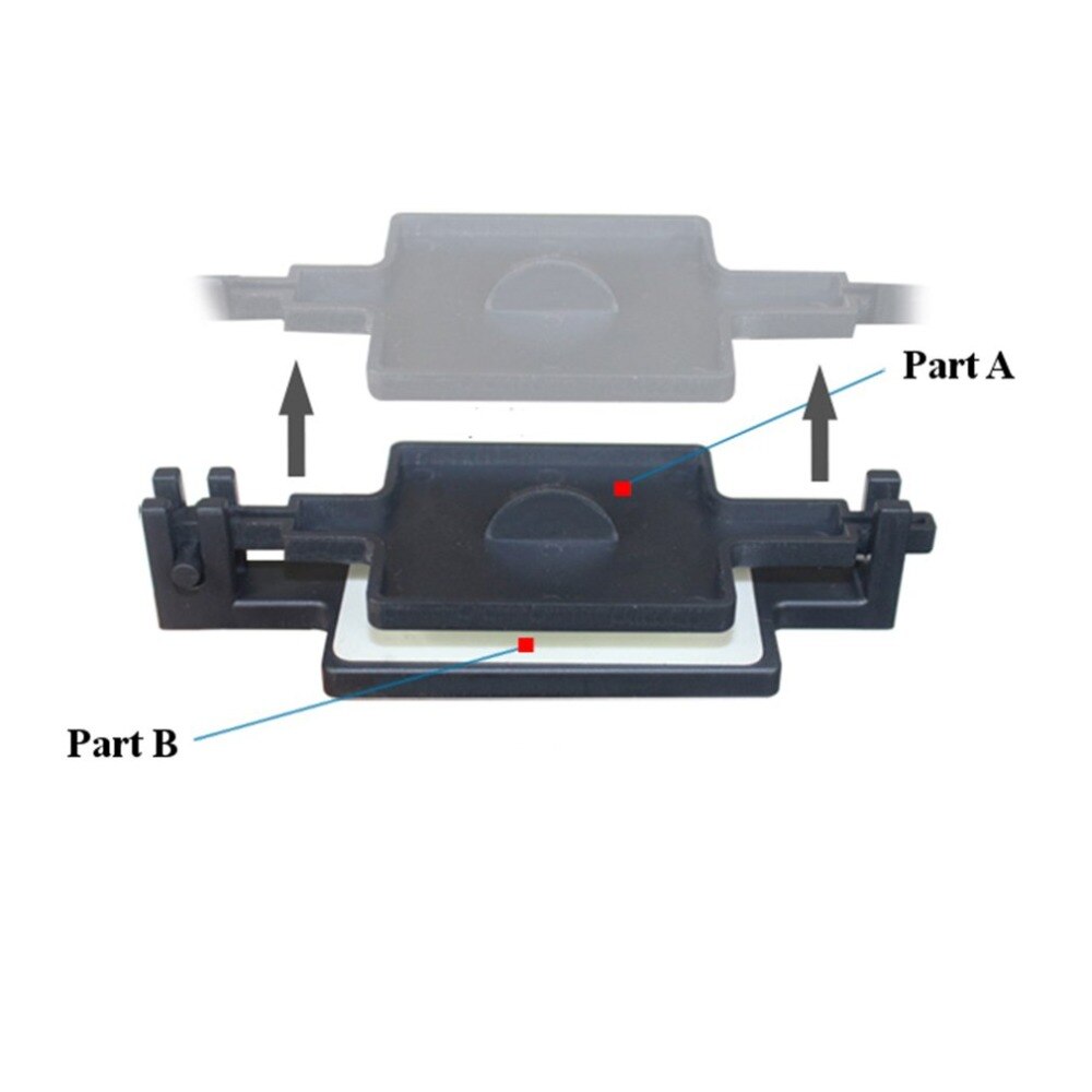 Universal Tempered Screen Protector Film Pasting Tool Installation Helping Device for Smartphone Under 6 Inches