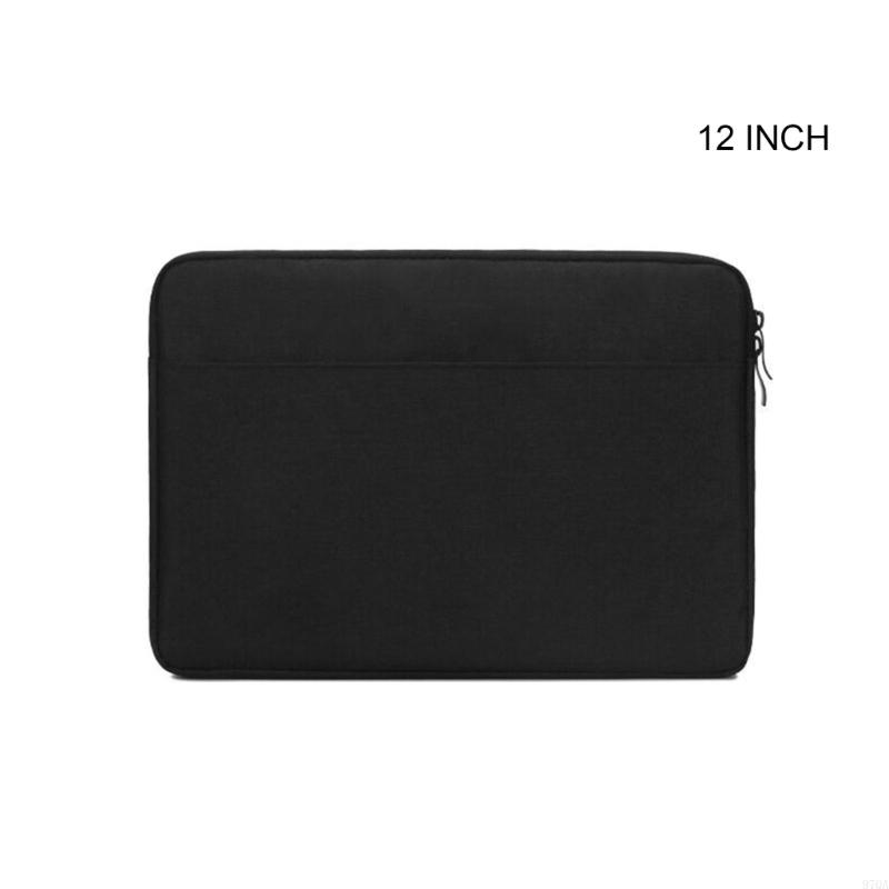 97qa laptoptassen, kantoortassen, werktassen, laptopkoffers voor zakelijk gebruik, geschikt voor mannen en vrouwen, met grote capaciteit: 13.3- inch / Zwart