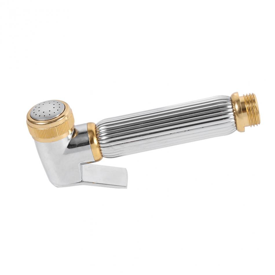 Badrum mässing bidé spruta handhållen toalett spray duschmunstycke sprinkler väggmonterad bidé kran toalett sprut kran