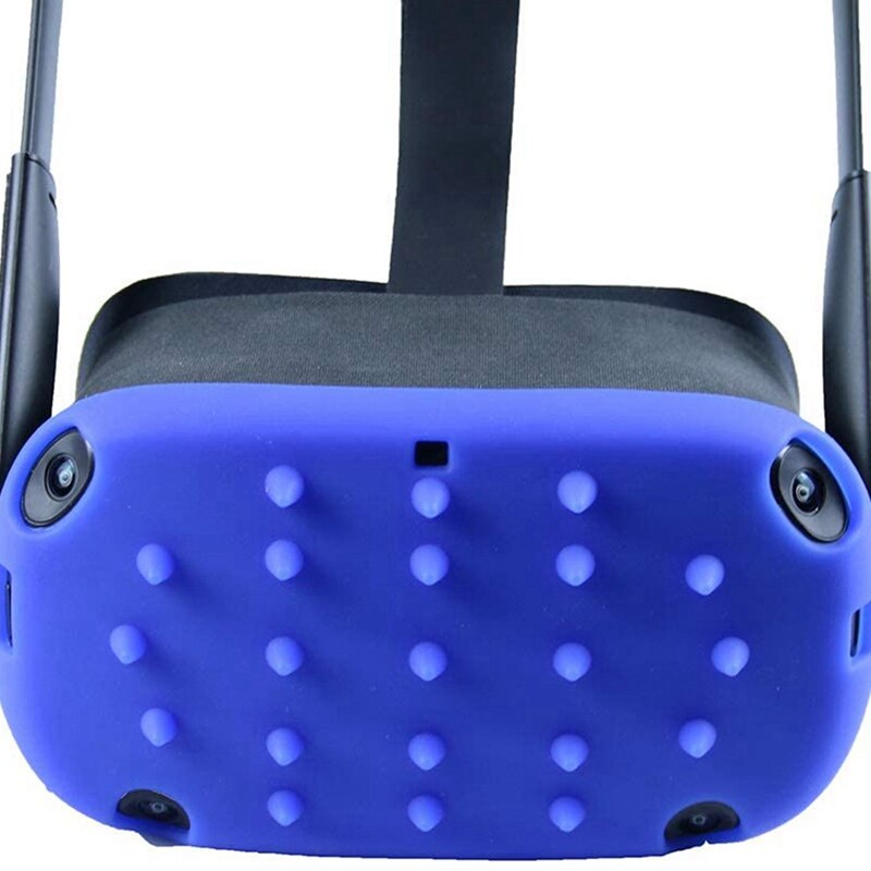 Gezicht Pad, Vr Siliconen Beschermende Frame Voor Quest Head Cover Controller Grip Skin
