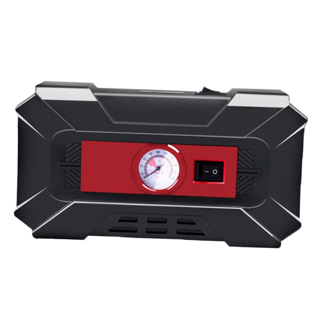 70L/Min. Bandenpomp 150PSI Autoband Pomp Air Compressor Met Meter Guague