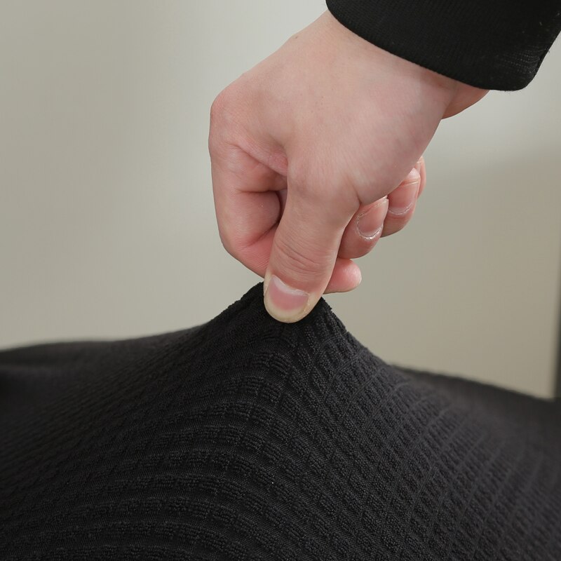 Universele maat stoel Bankbankhoes Elastische fauteuil Hoesbeschermer All-inclusive armloze stoel Hoes voor enkele zitbank